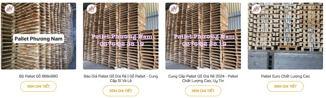 pallet gỗ thông